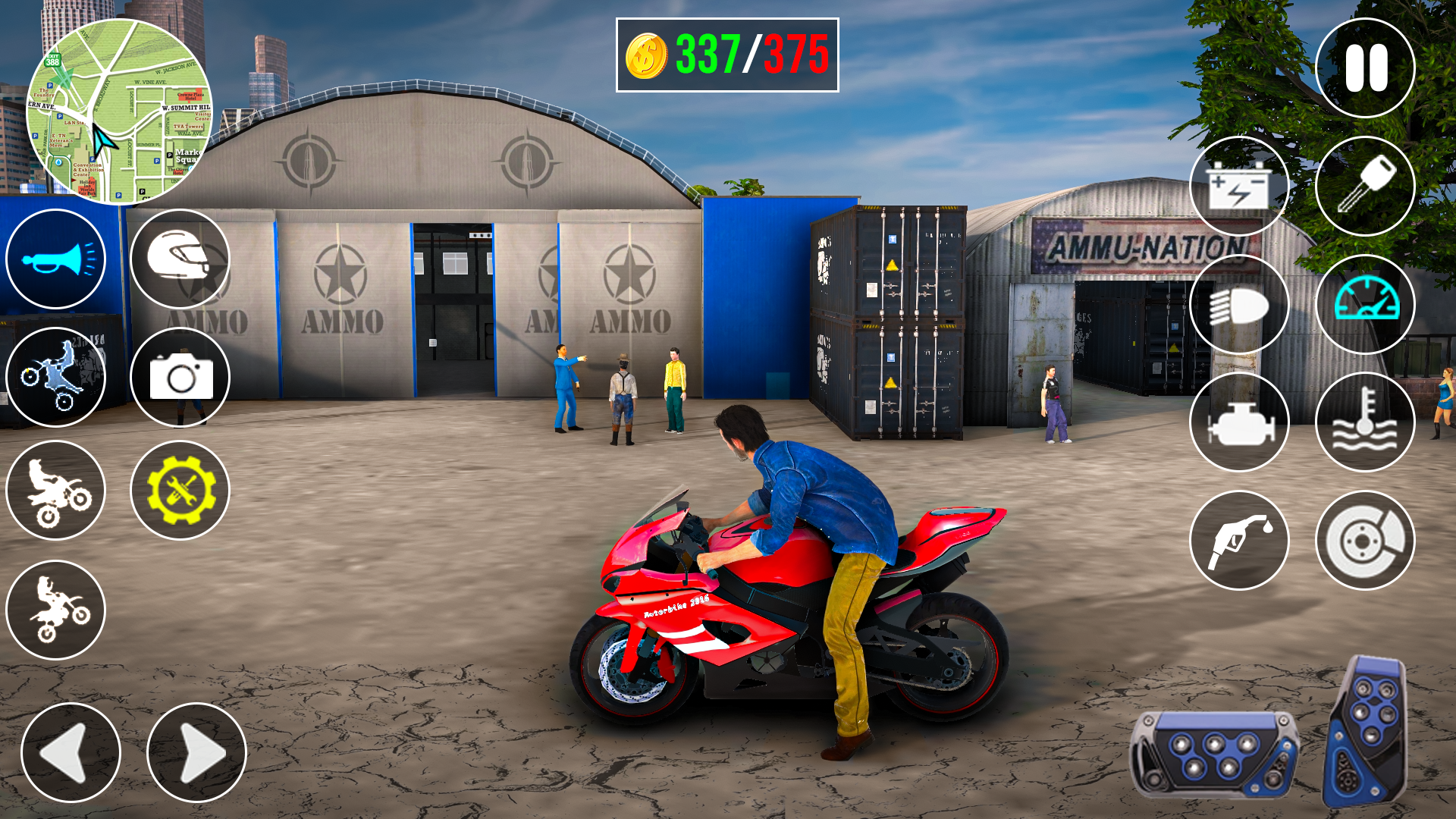 اسکرین شات 3 بازی Heavy Bike Racing Motor Tour