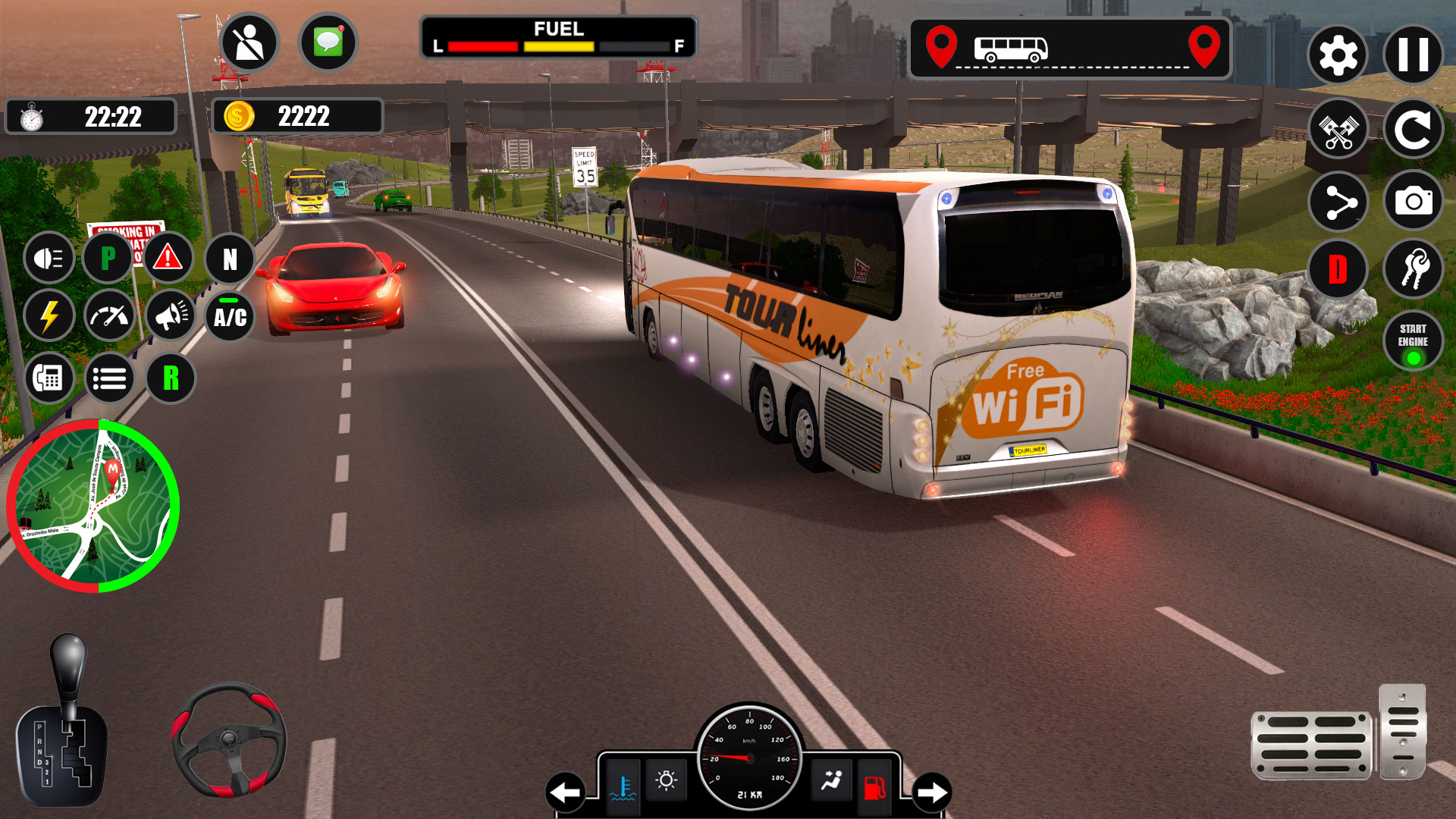 اسکرین شات 2 بازی Ultimate Bus Simulator Games