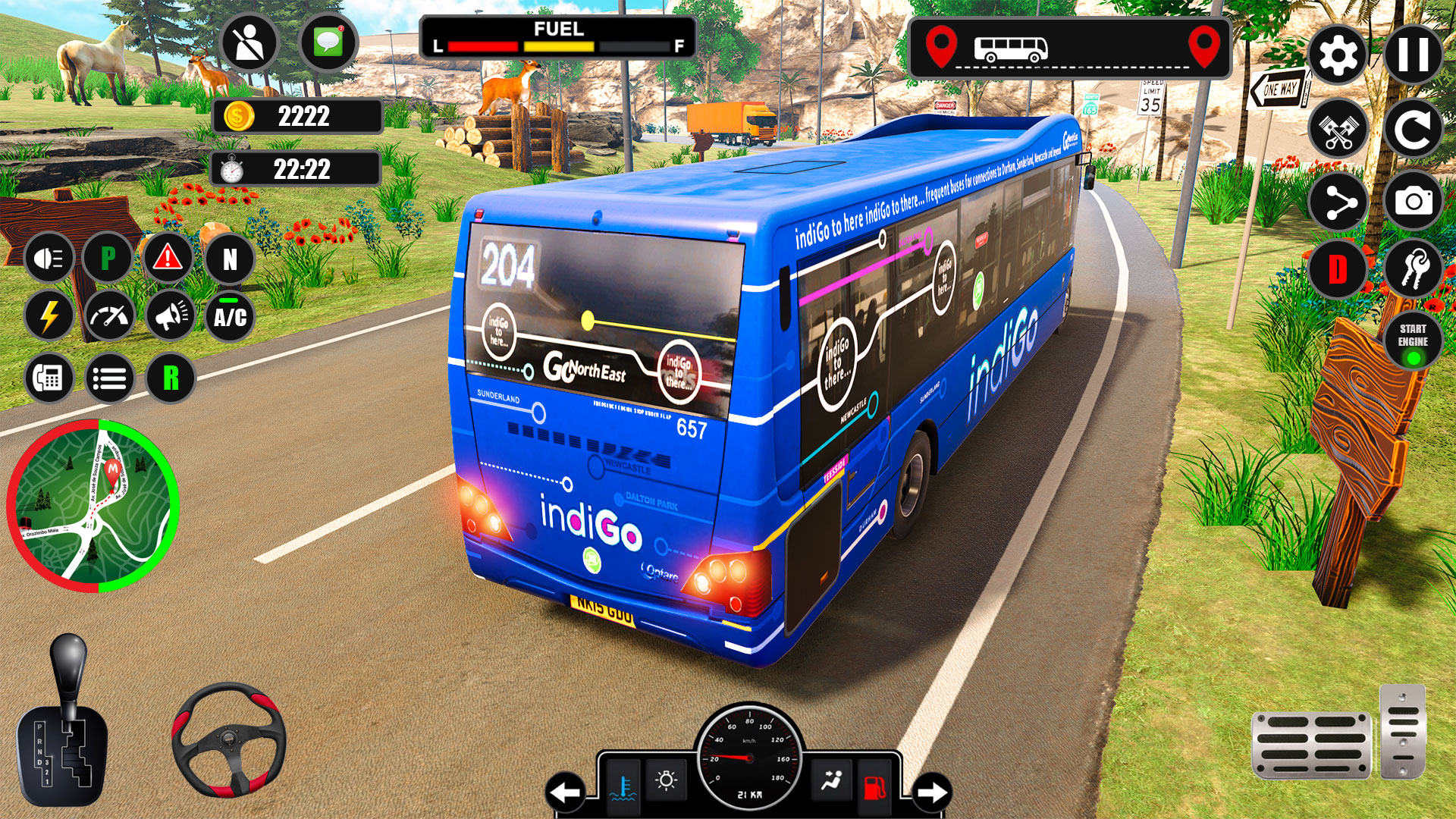 اسکرین شات 5 بازی Ultimate Bus Simulator Games