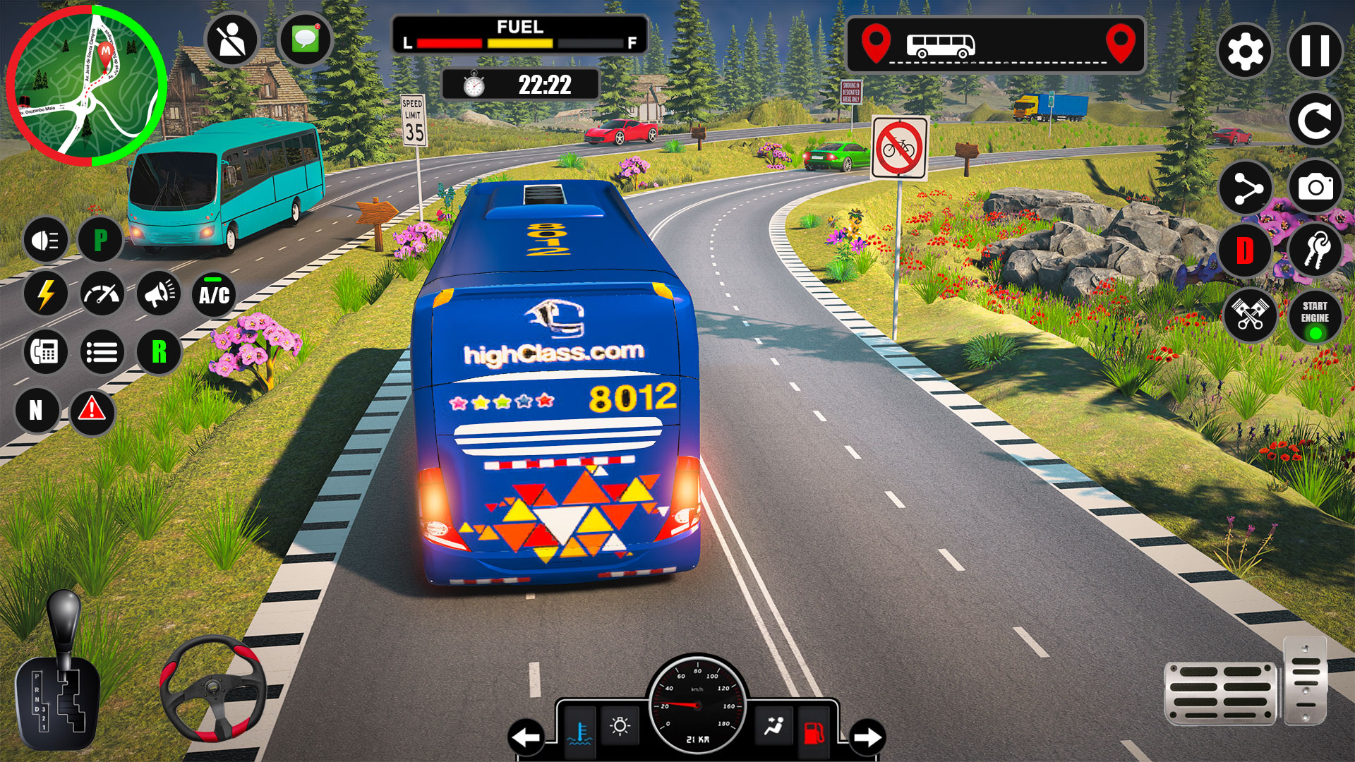 اسکرین شات 6 بازی Ultimate Bus Simulator Games