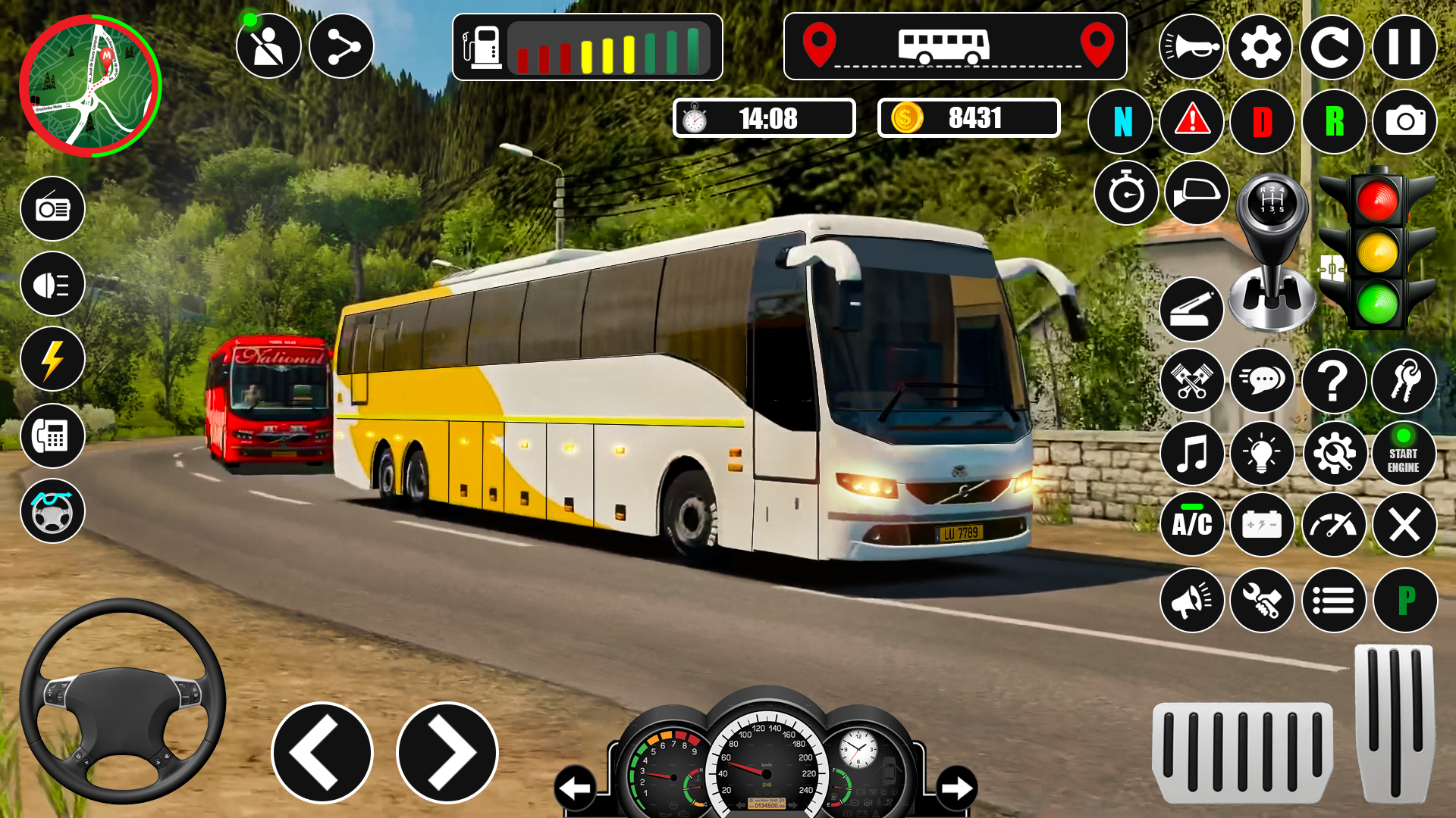 اسکرین شات 2 بازی Bus Driving Simulator Bus Game