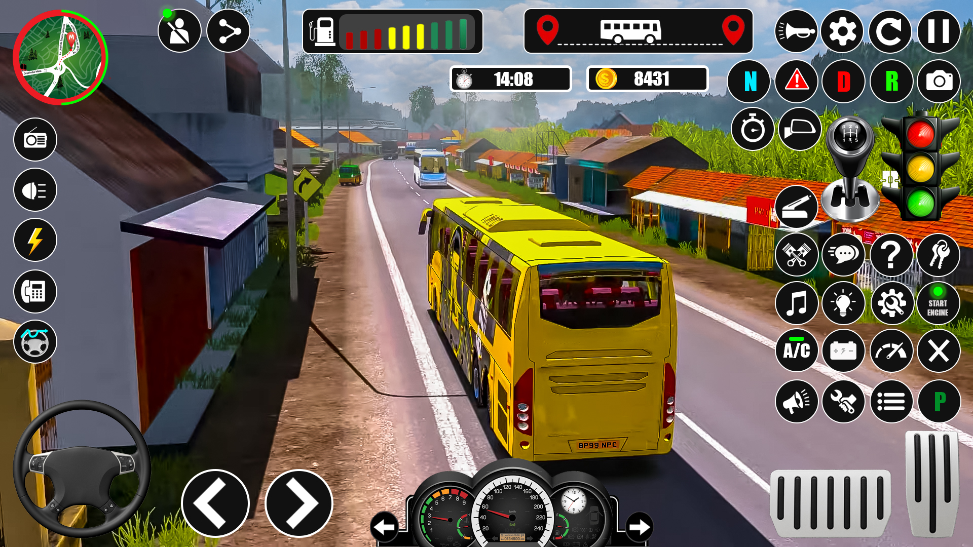 اسکرین شات 6 بازی Bus Driving Simulator Bus Game