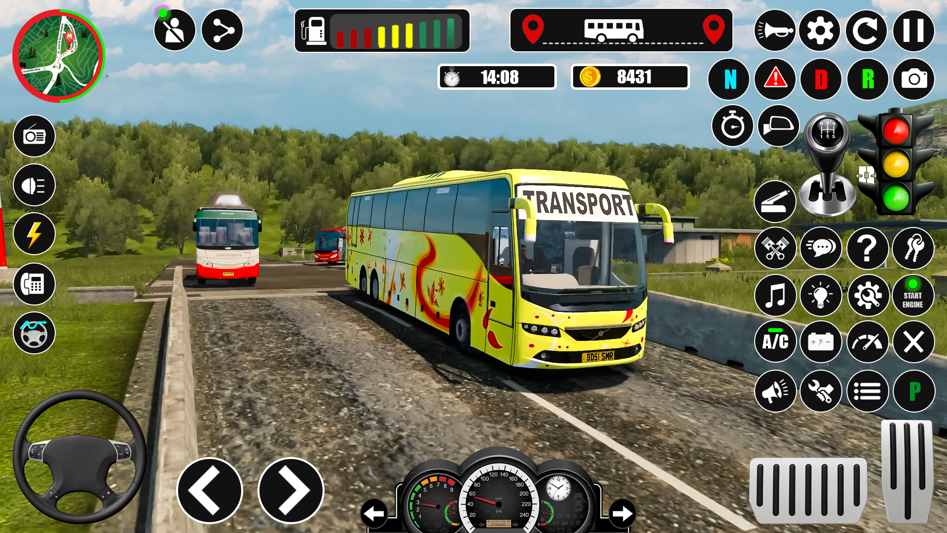اسکرین شات 5 بازی Bus Driving Simulator Bus Game