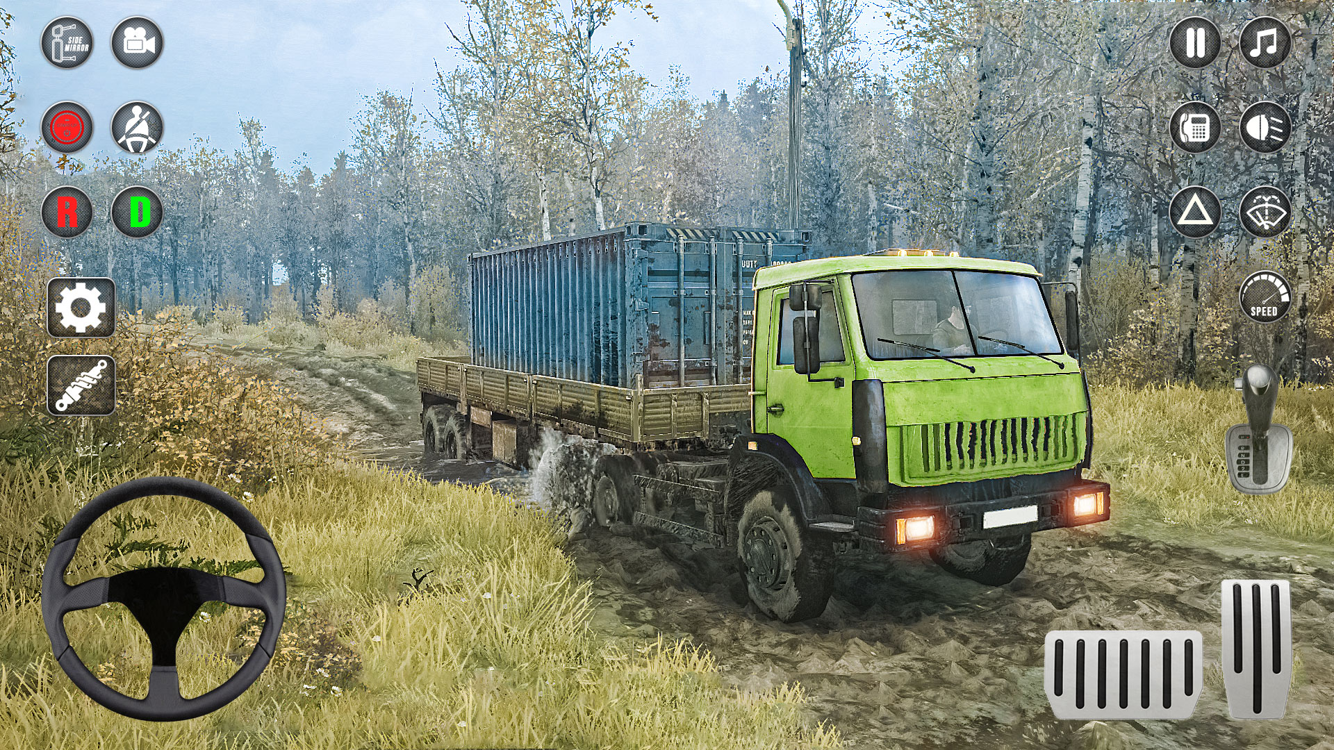 اسکرین شات 4 بازی Offroad Mud Truck Simulator 3D