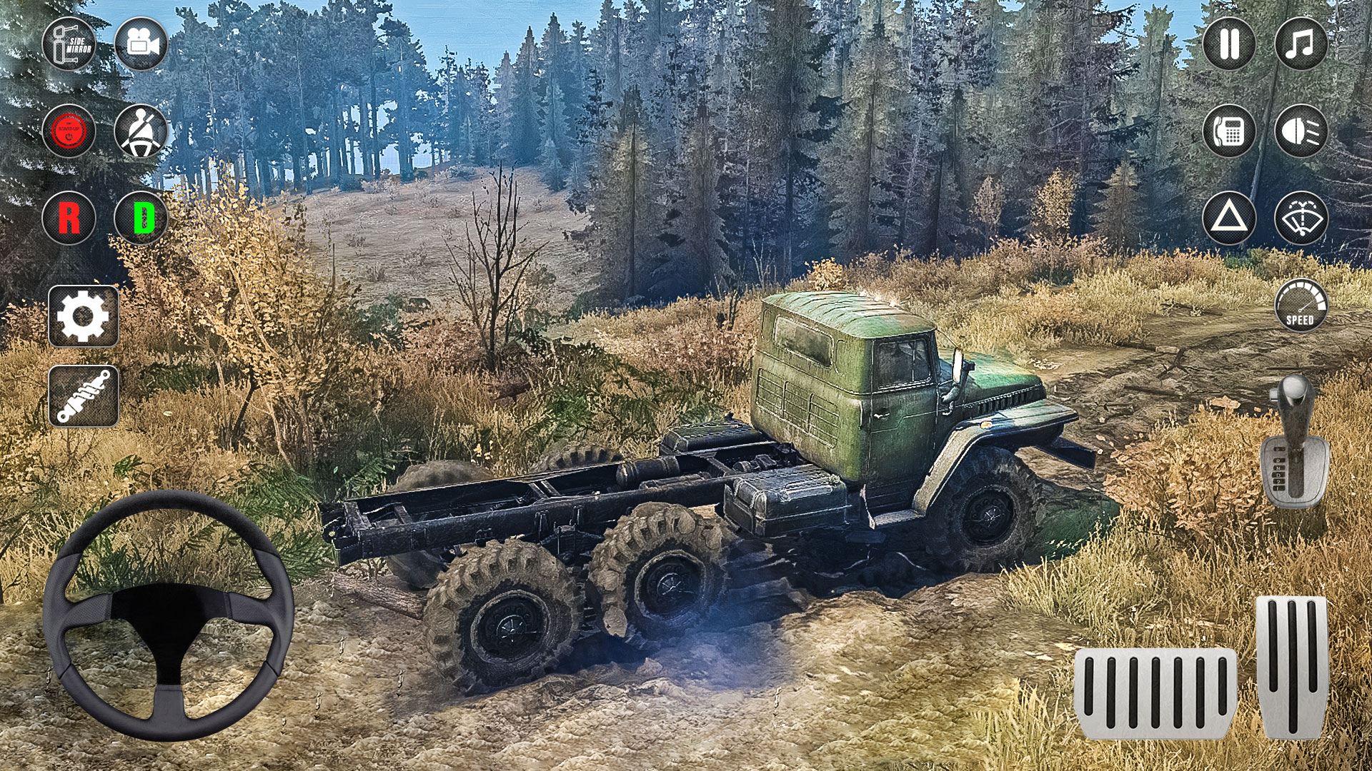 اسکرین شات 5 بازی Offroad Mud Truck Simulator 3D