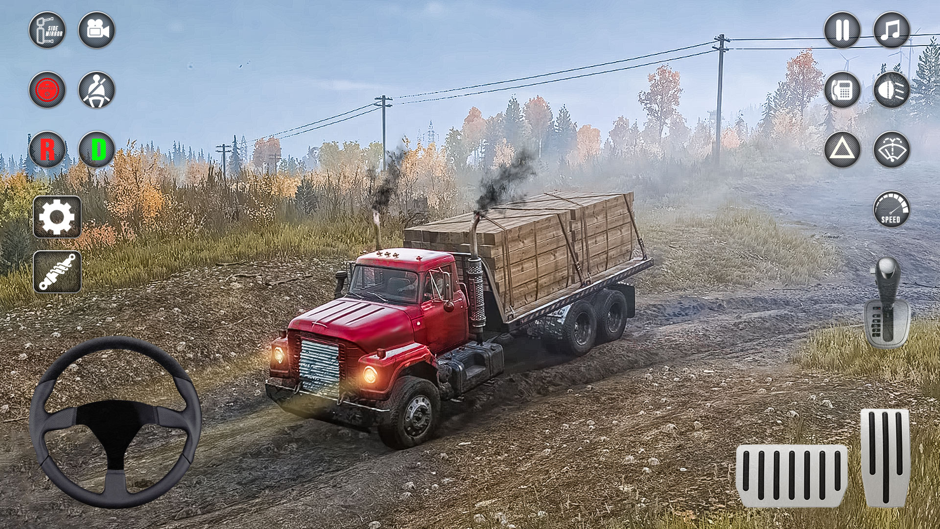 اسکرین شات 6 بازی Offroad Mud Truck Simulator 3D