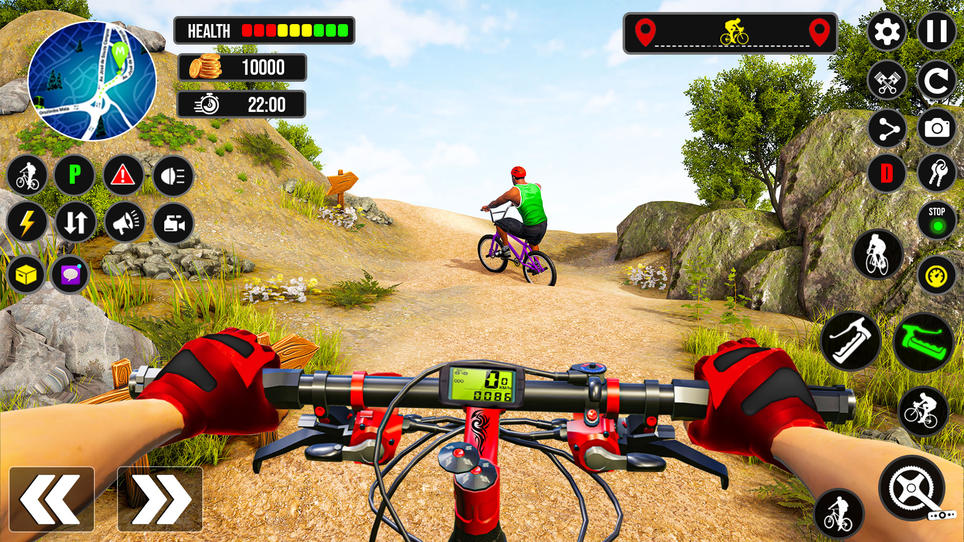 اسکرین شات 6 بازی Xtreme BMX Offroad Cycle Game