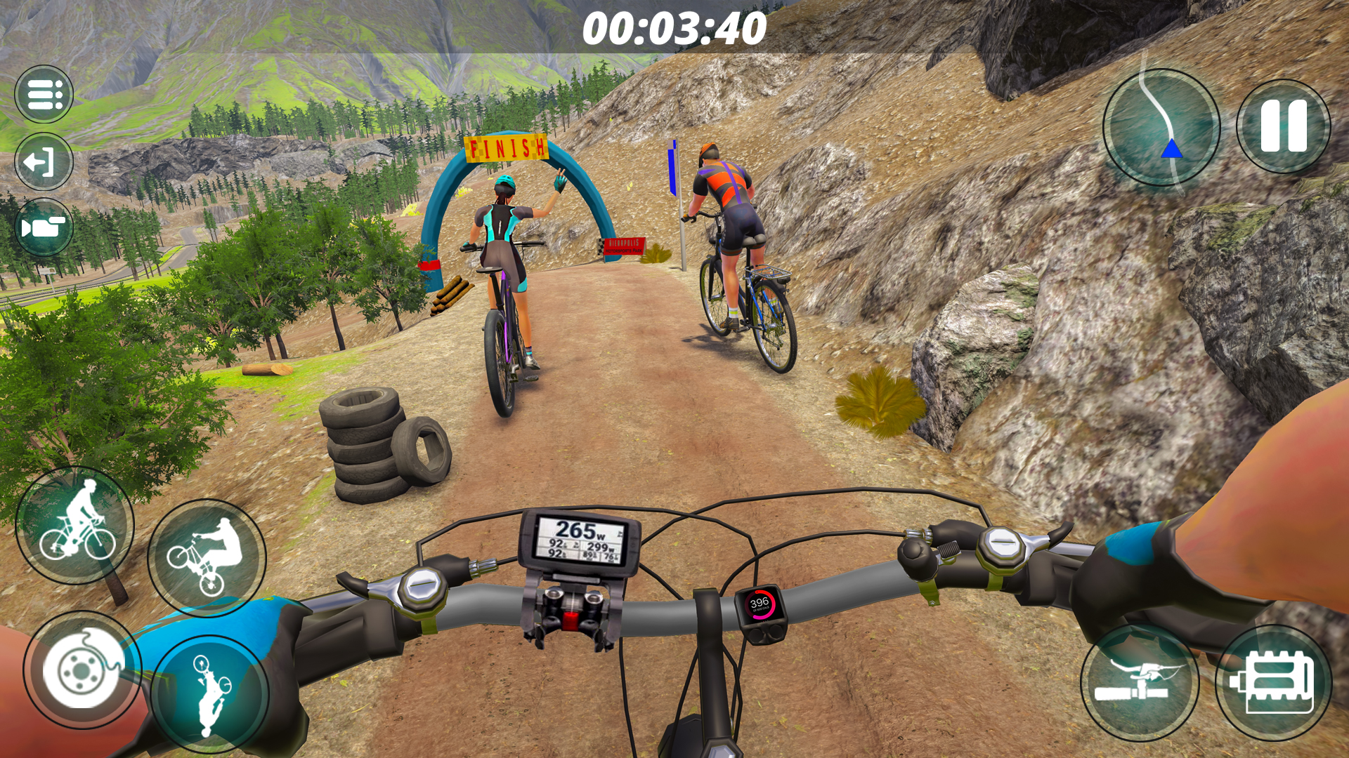 اسکرین شات 5 بازی Xtreme BMX Offroad Cycle Game