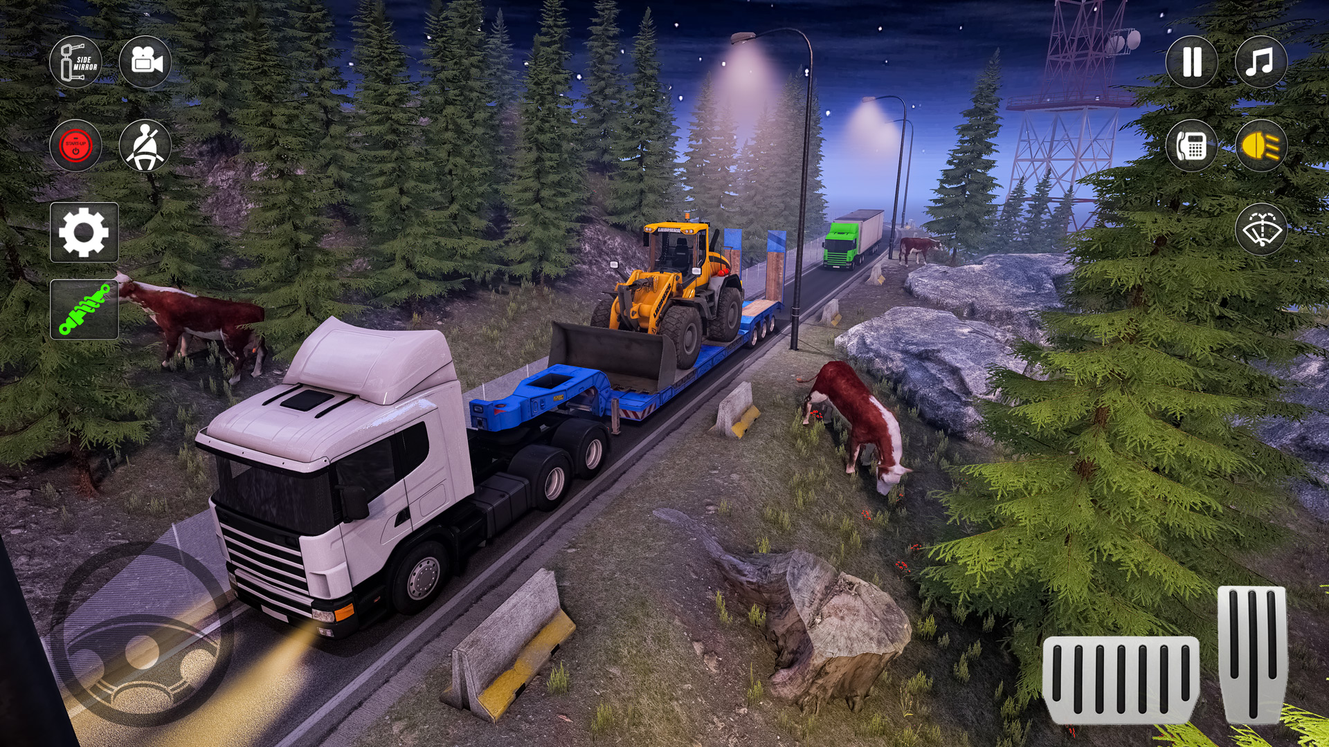 اسکرین شات 2 بازی Euro Truck Driving Transport