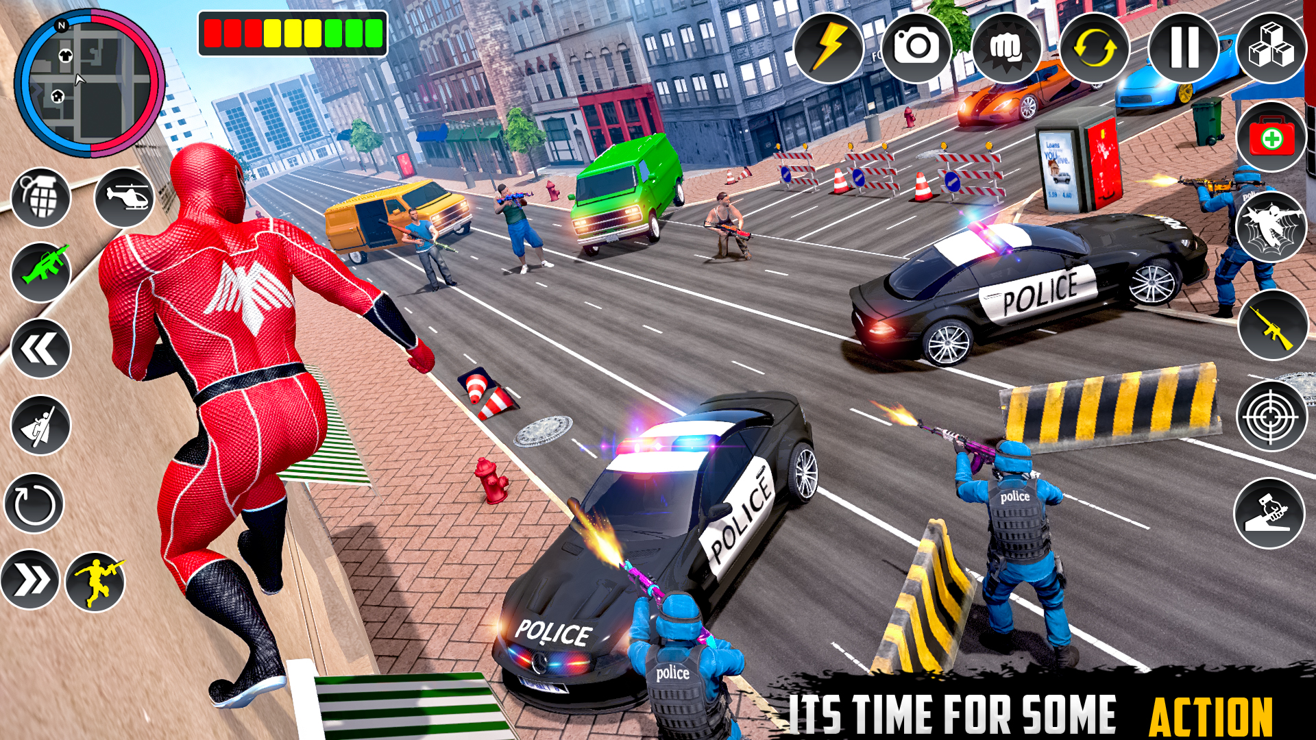 اسکرین شات 1 بازی Spider Rope Hero: Vice Town 3D