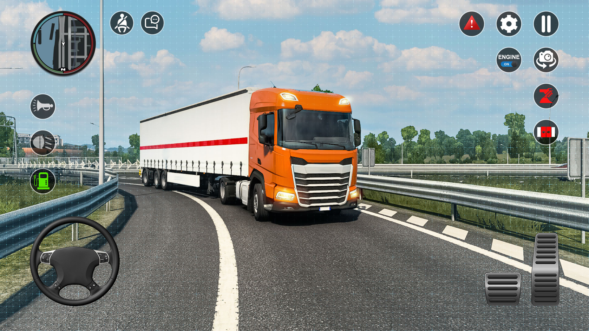 اسکرین شات 1 بازی Truck Driving Simulator School
