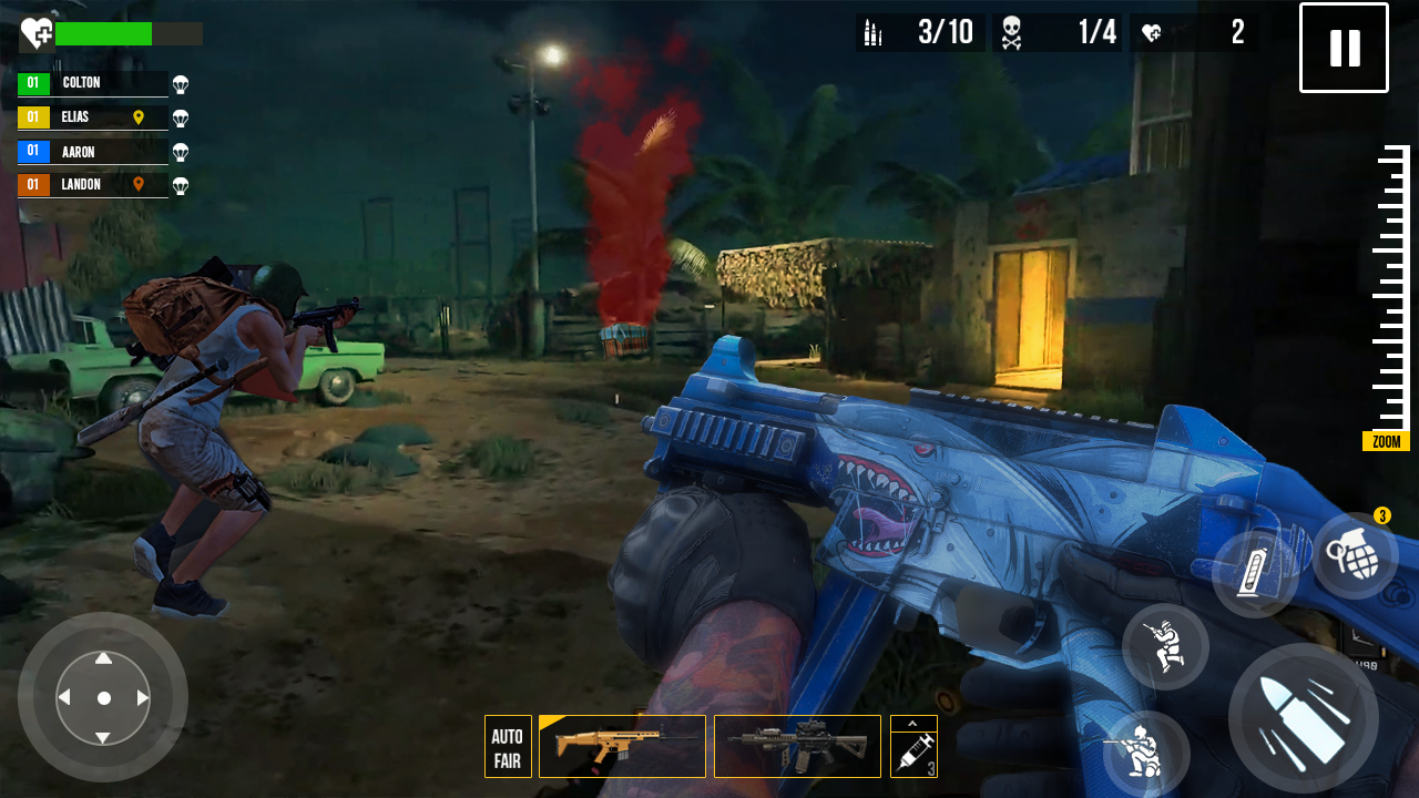 اسکرین شات 4 بازی Fire gun game