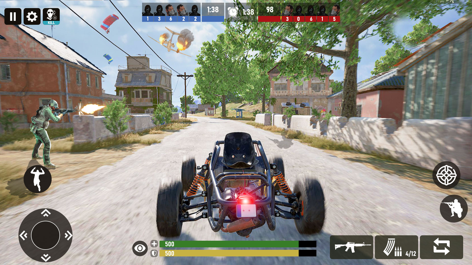 اسکرین شات 4 بازی Gun games 3d: Squad fire
