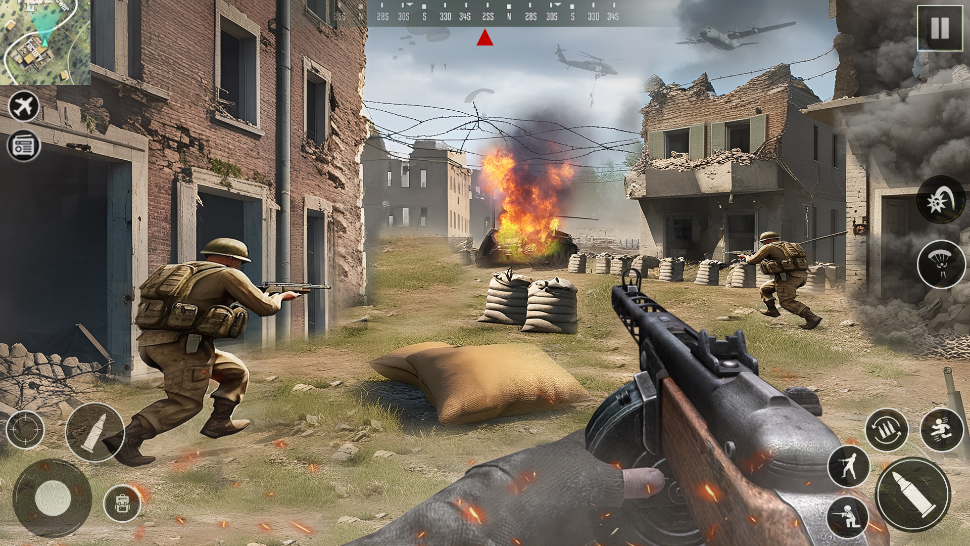اسکرین شات 4 بازی Call of World War Battlefield