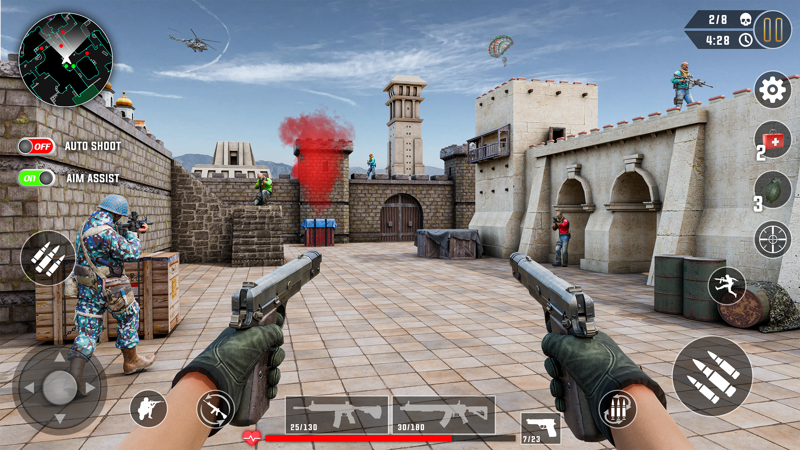 اسکرین شات 1 بازی Fps Gun Strike : 3D Gun Games