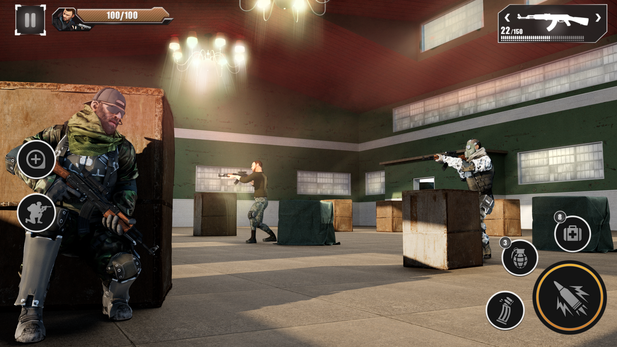 اسکرین شات 6 بازی FPS BattleOps Shooting Games
