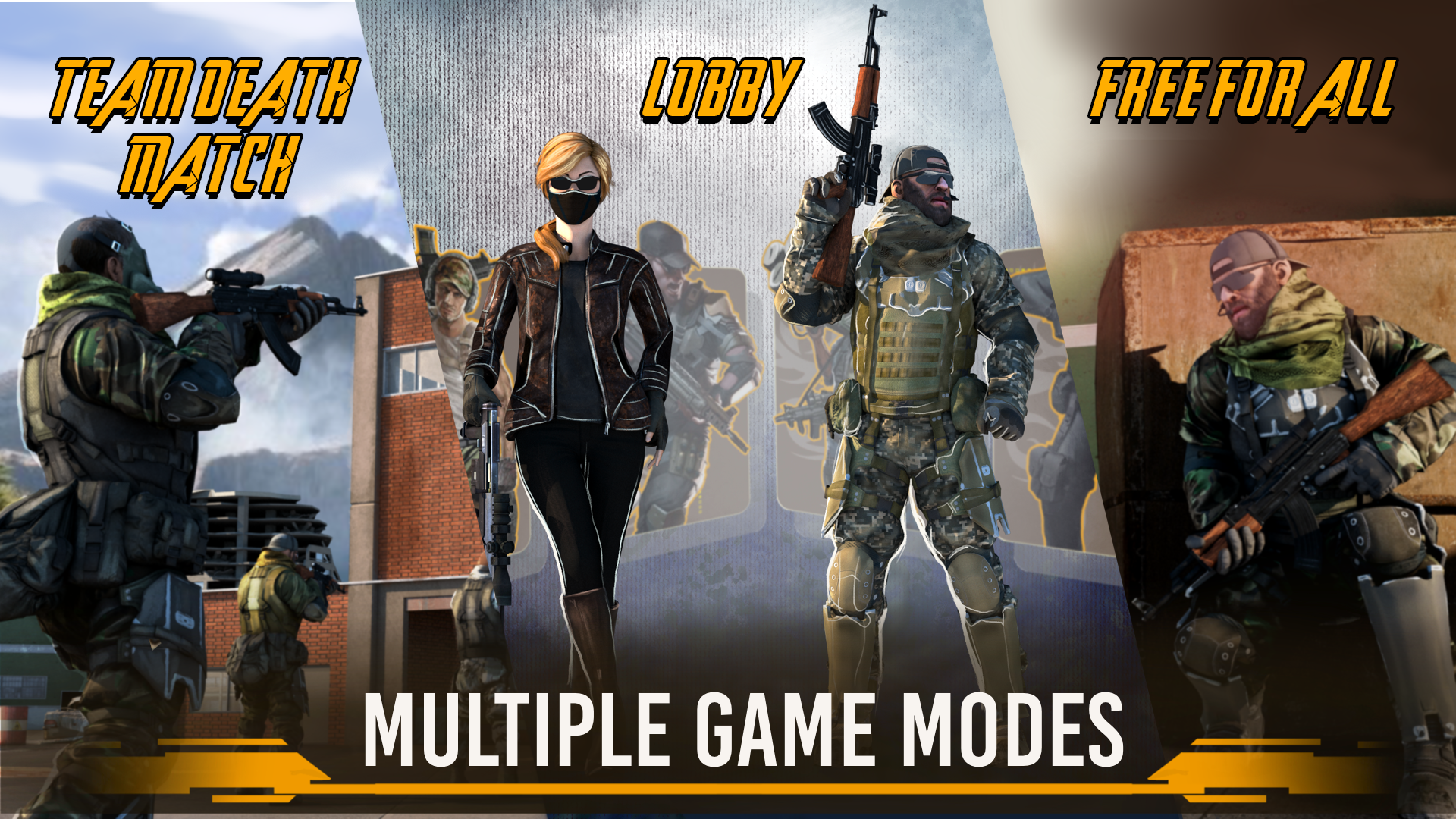 اسکرین شات 1 بازی FPS BattleOps Shooting Games