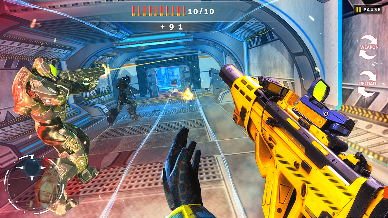 اسکرین شات 1 بازی Fire game 3d - fun gun games