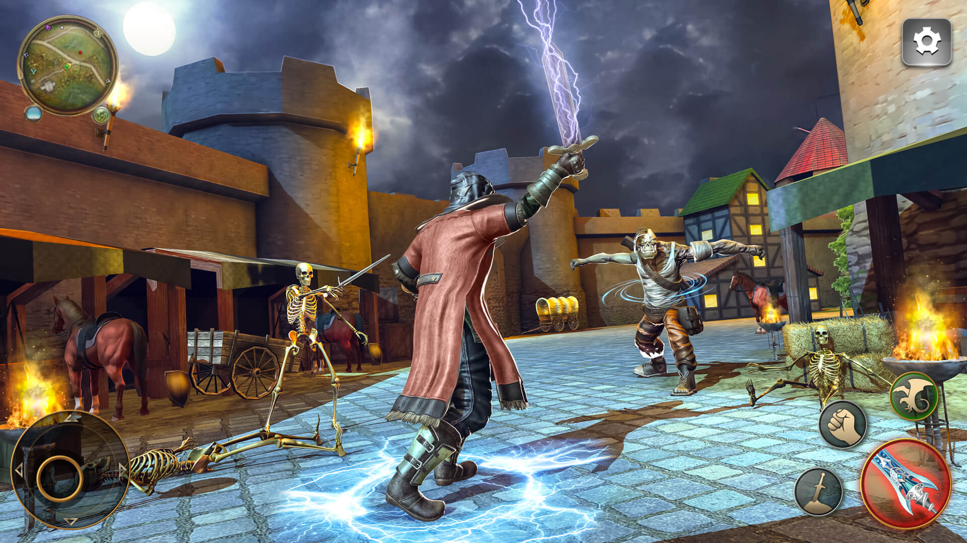 اسکرین شات 3 برنامه Shadow RPG Fighting Games