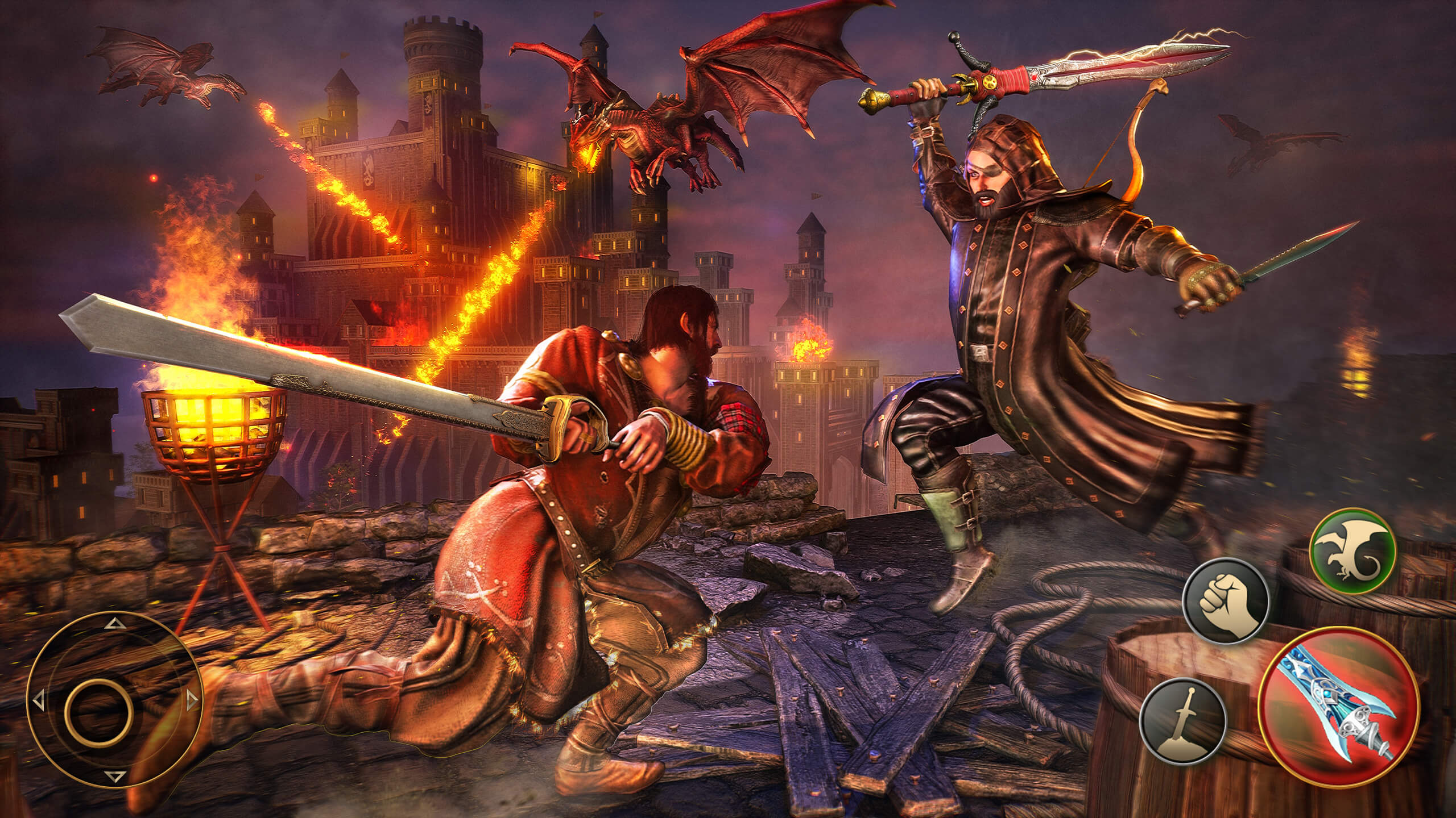 اسکرین شات 6 برنامه Shadow RPG Fighting Games