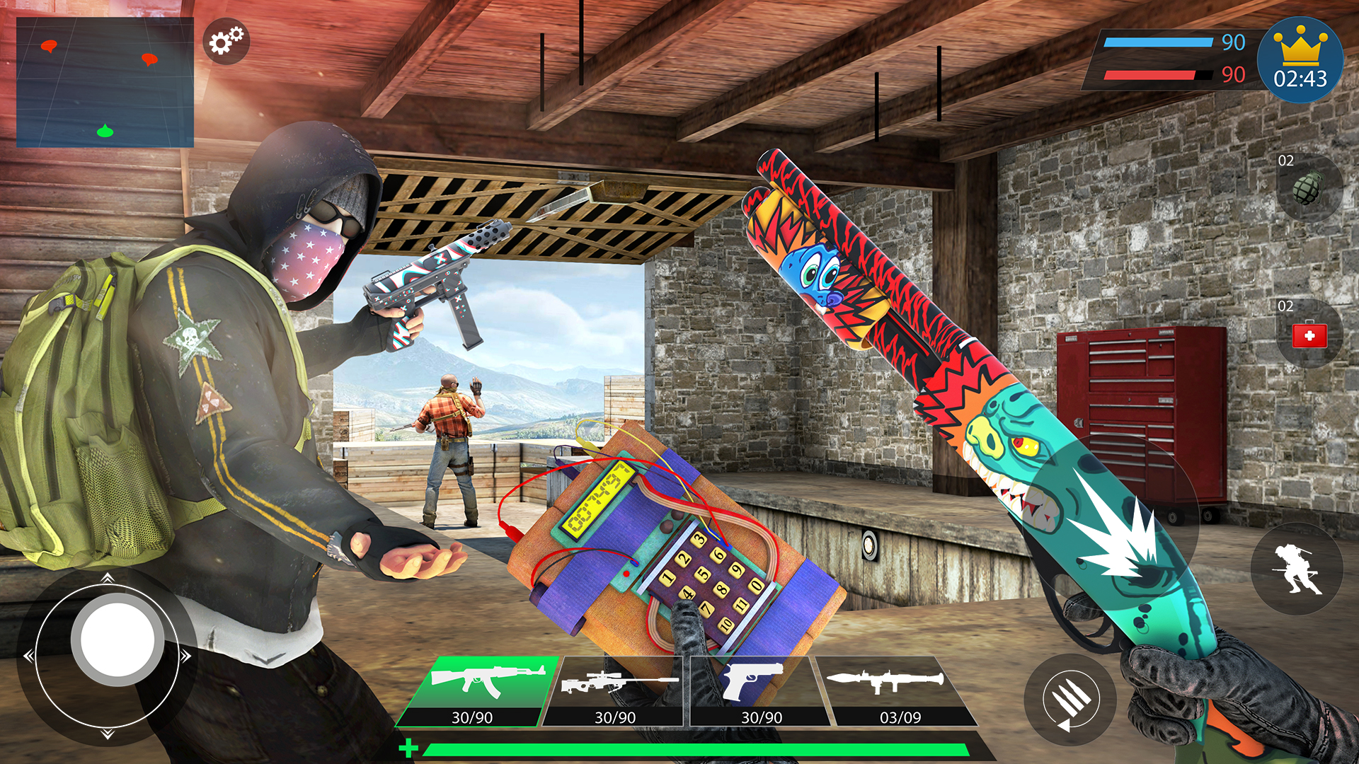اسکرین شات 5 بازی Commando Gun Shooting Games 3D