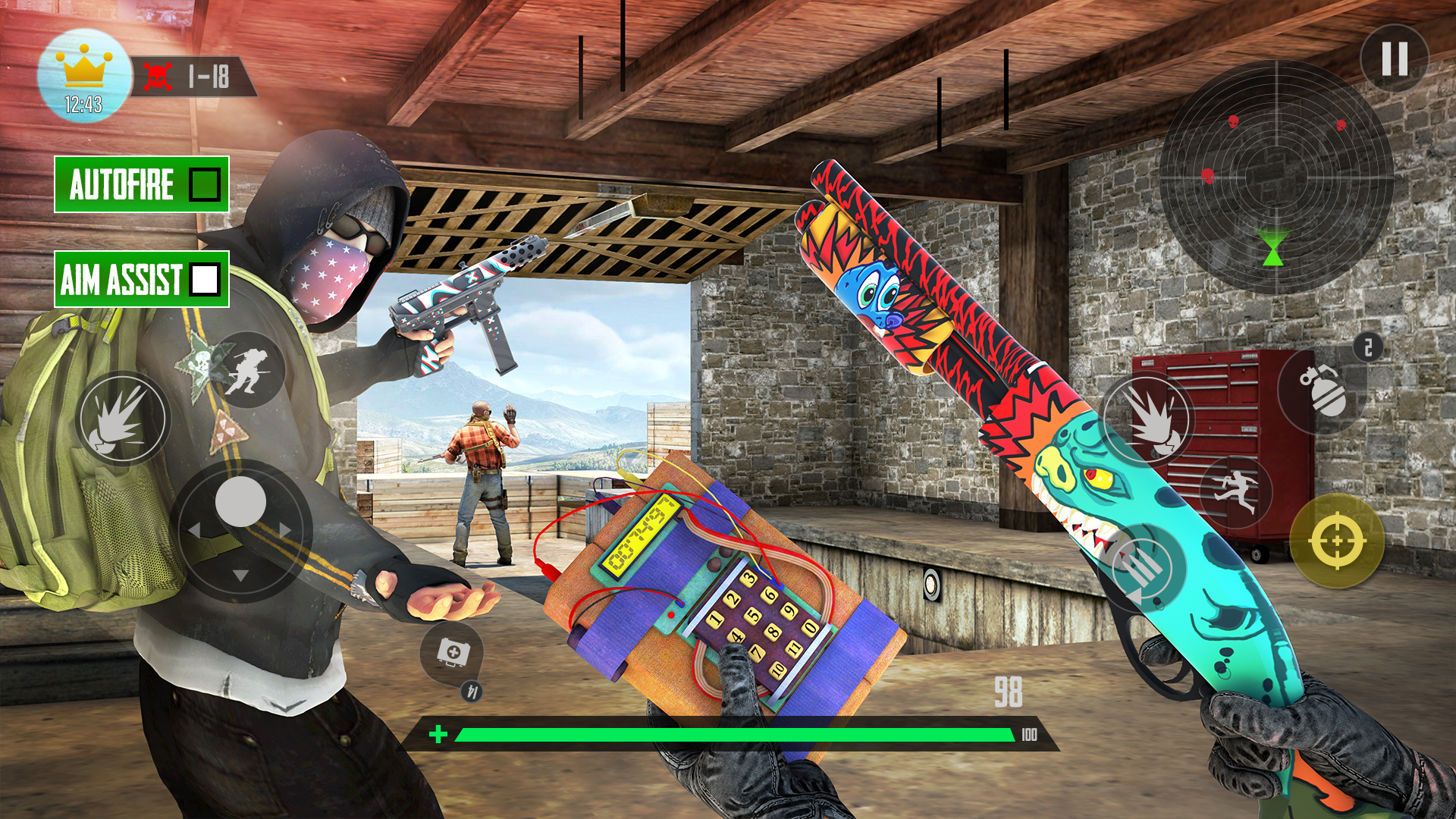 اسکرین شات 2 بازی Commando Gun Shooting Games 3D