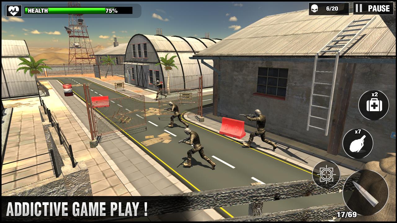 اسکرین شات 2 بازی Battle Survival Shooting Games