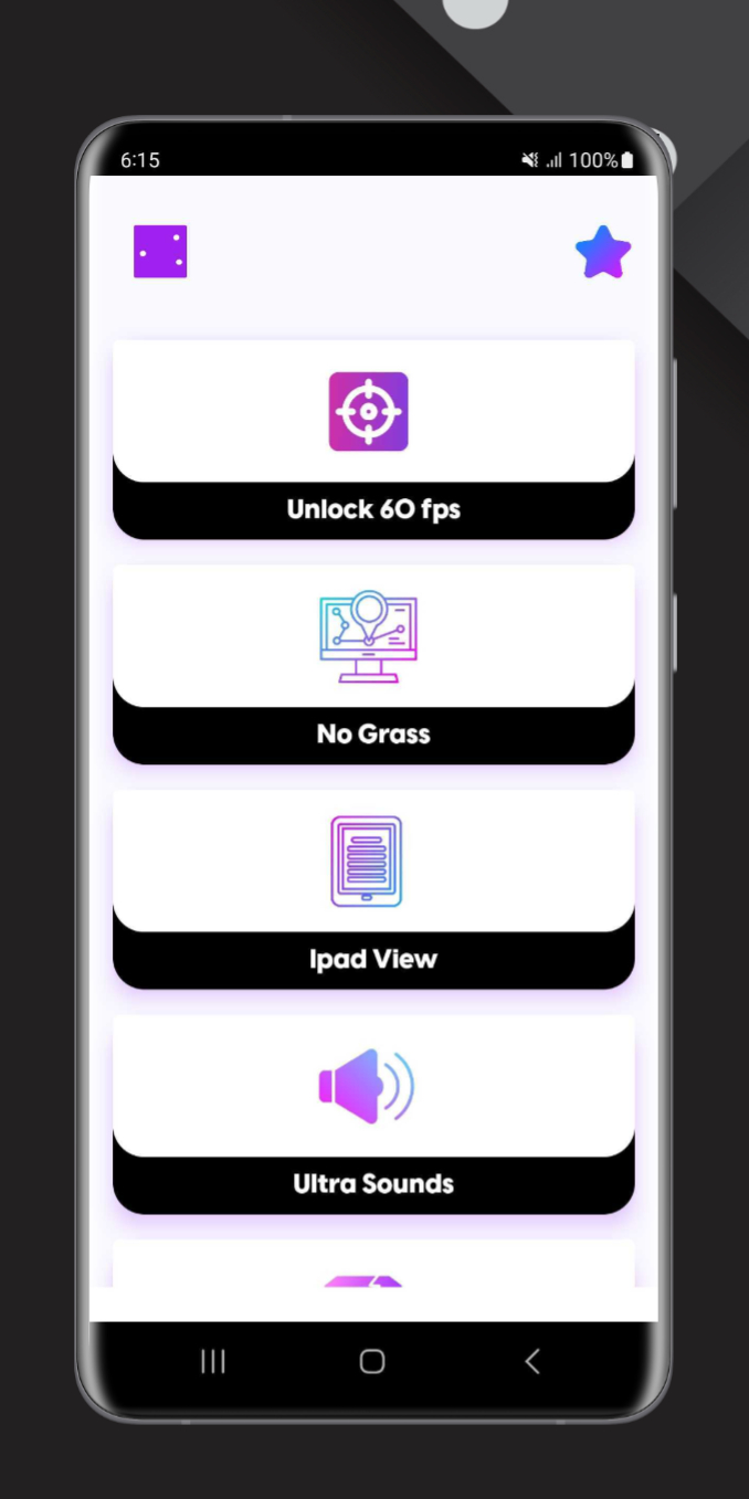 اسکرین شات 1 برنامه Unlock 60 fps BGMI - GFX Tools
