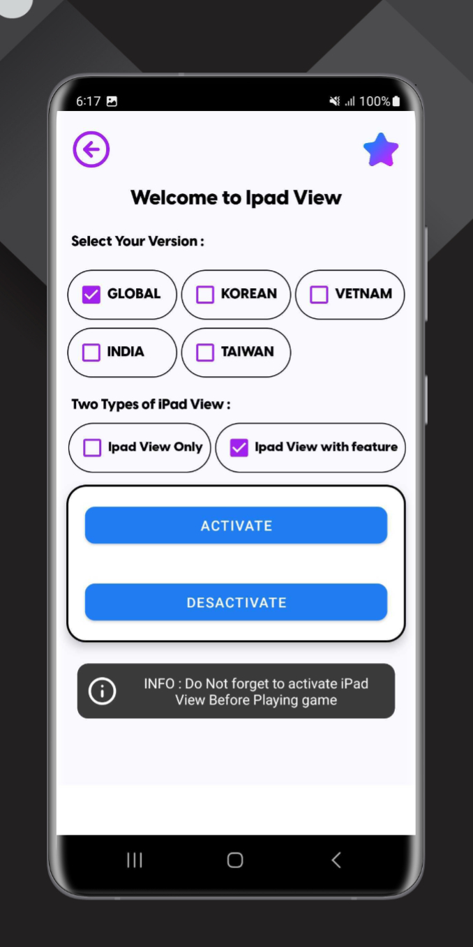 اسکرین شات 2 برنامه Unlock 60 fps BGMI - GFX Tools