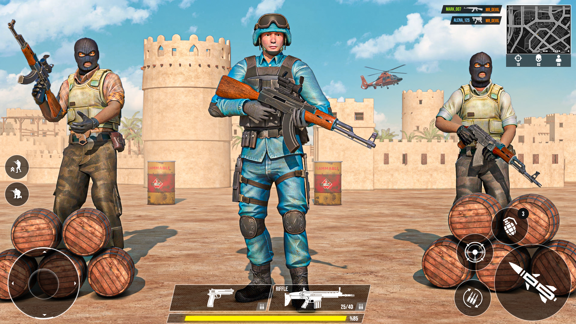 اسکرین شات 4 بازی Gun Games - FPS Shooting Game