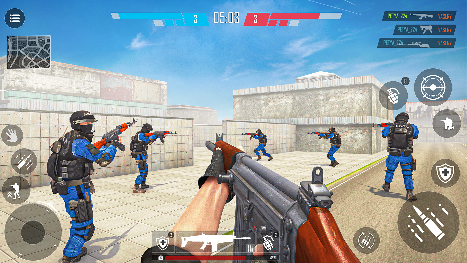 اسکرین شات 2 بازی Gun Games - FPS Shooting Game
