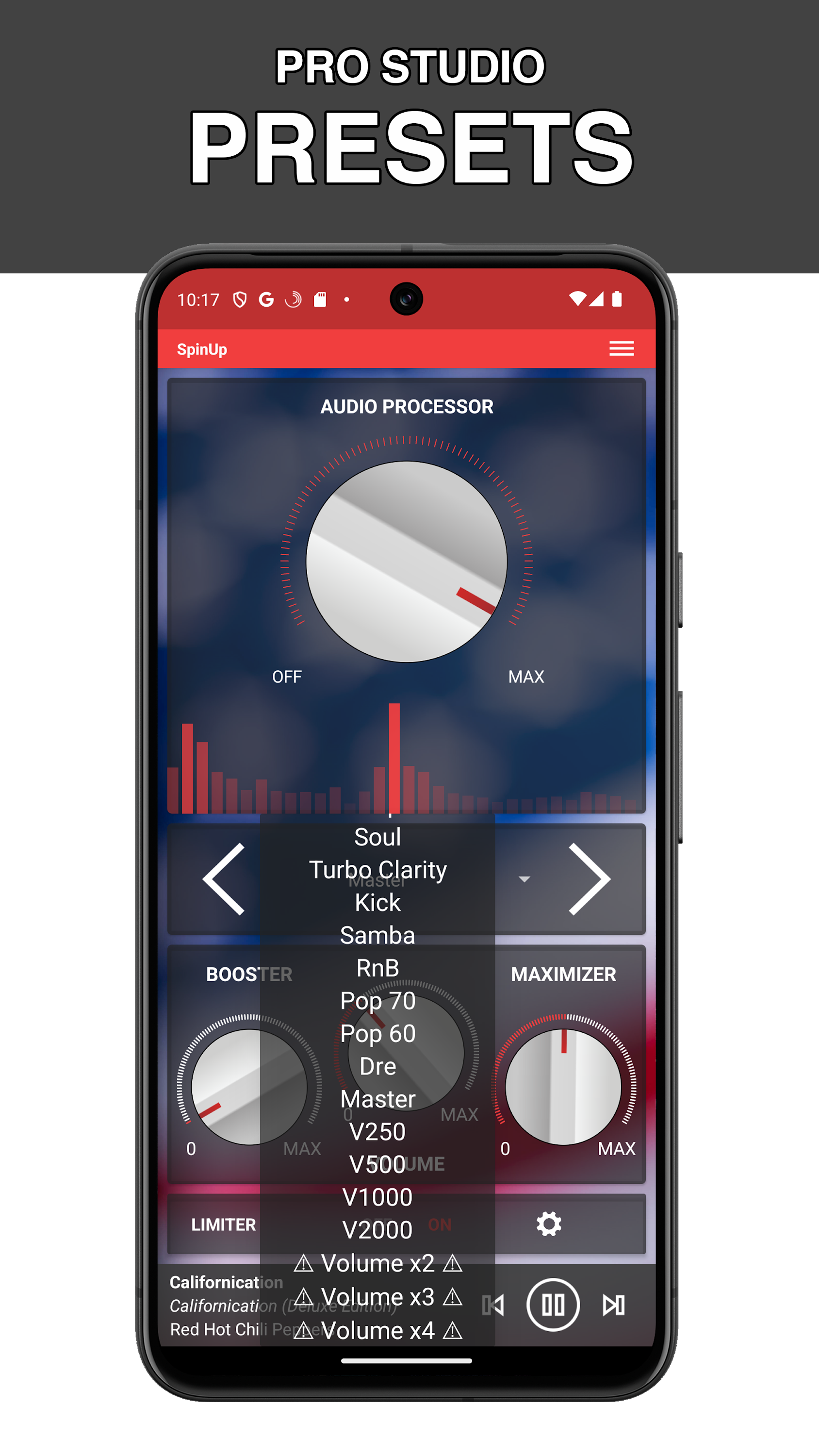 اسکرین شات 2 برنامه Volume Booster - Sound Booster