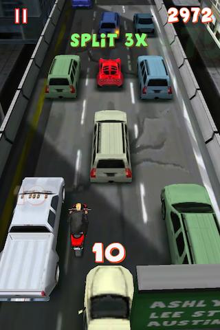 اسکرین شات 1 بازی Lane Splitter