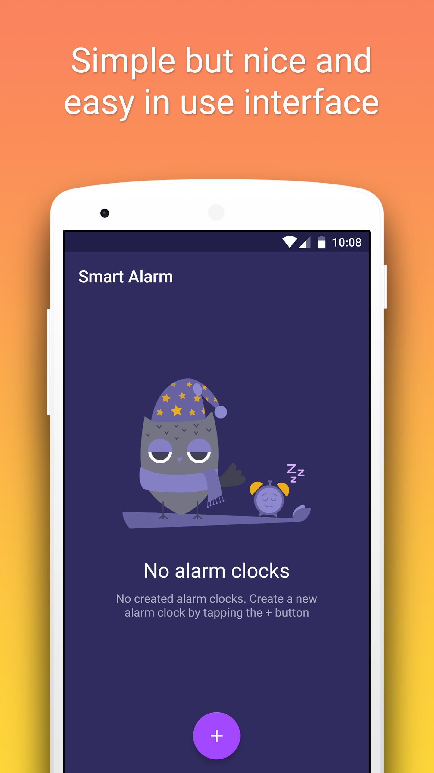 اسکرین شات 1 برنامه Smart Alarm Clock