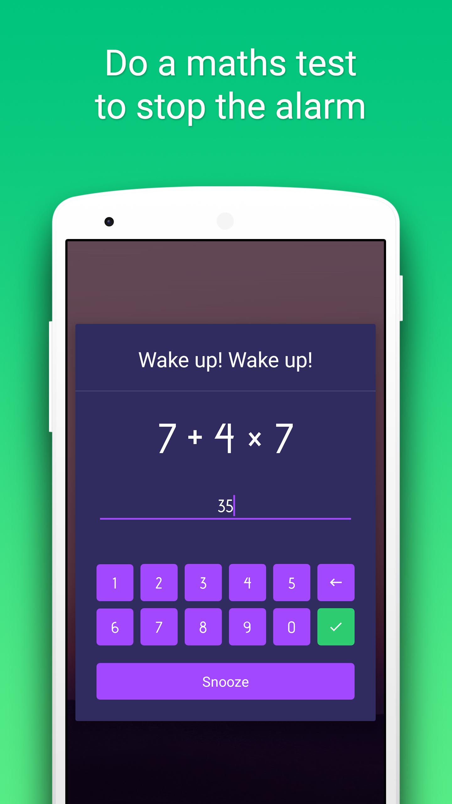 اسکرین شات 4 برنامه Smart Alarm Clock