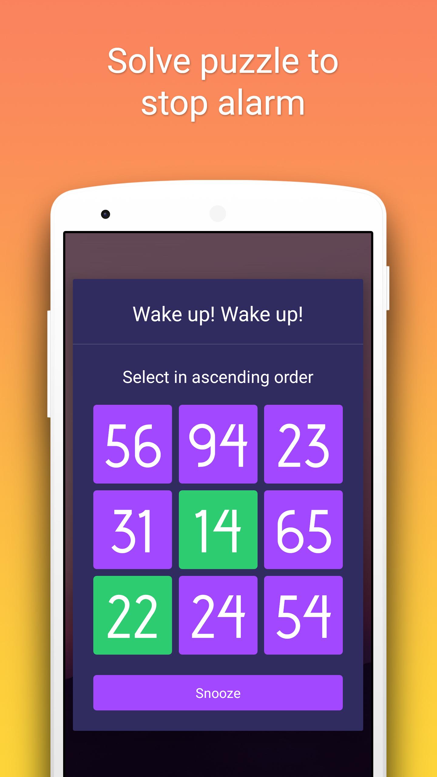 اسکرین شات 8 برنامه Smart Alarm Clock