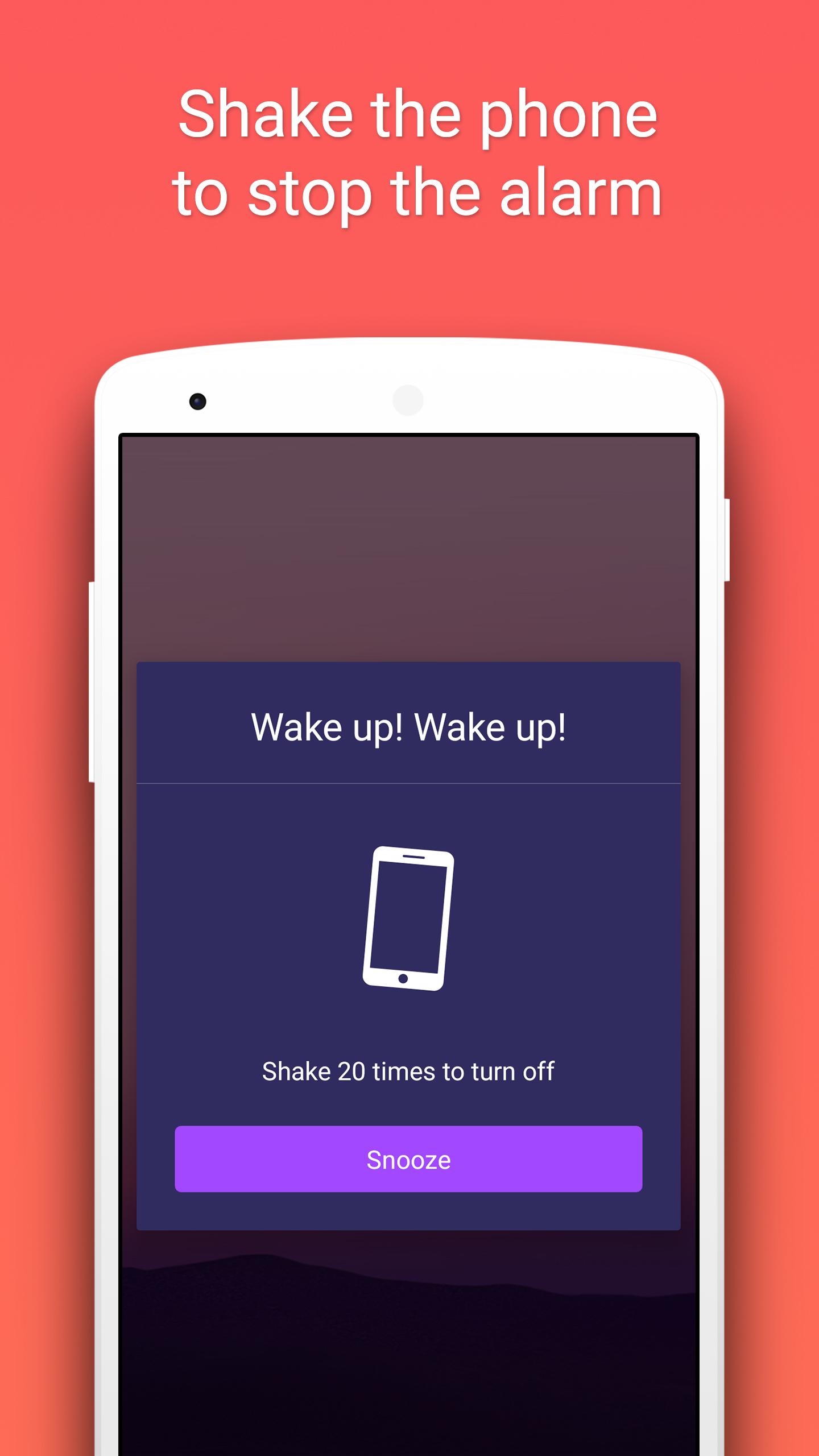 اسکرین شات 5 برنامه Smart Alarm Clock