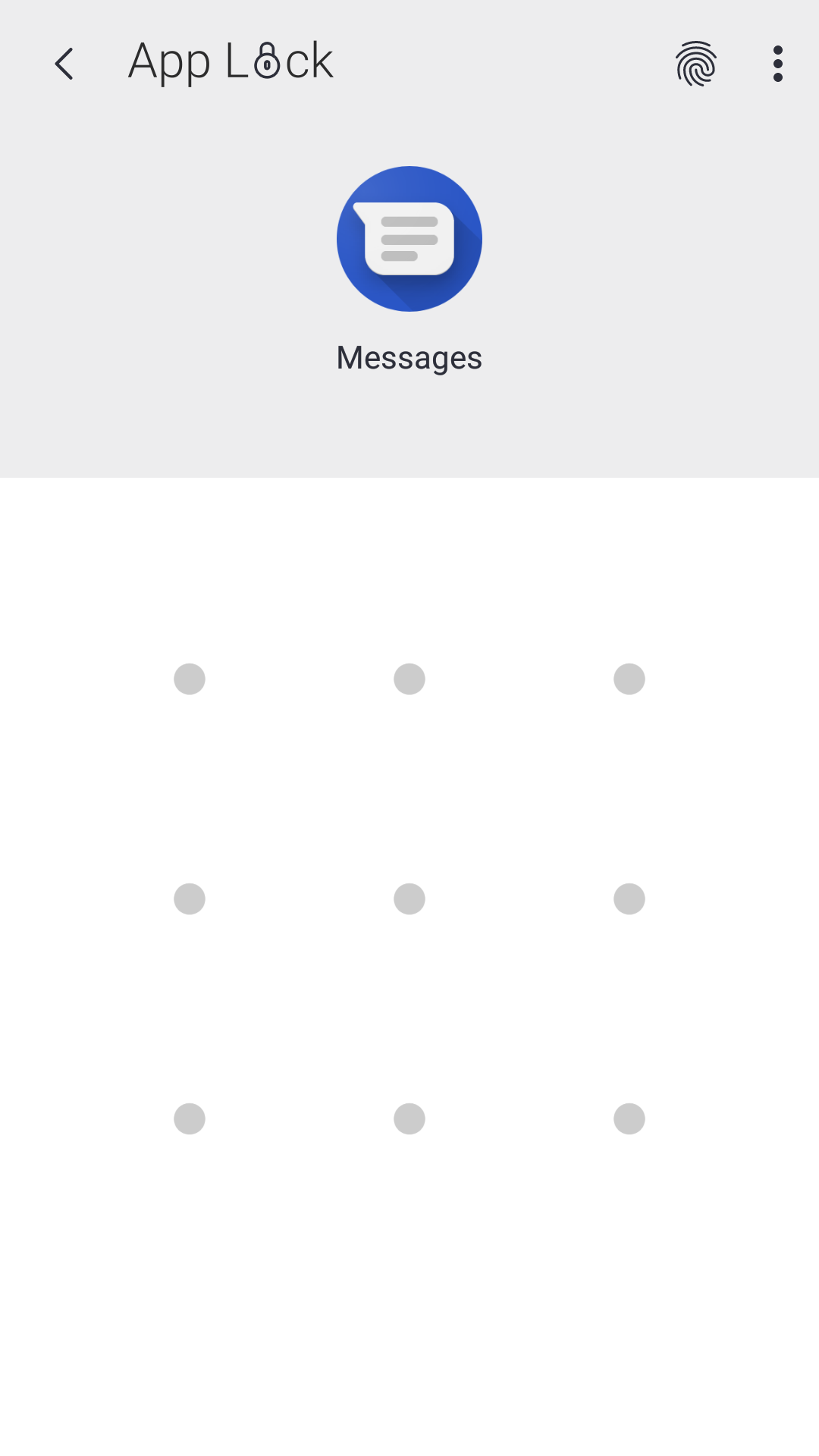 اسکرین شات 4 برنامه App Lock