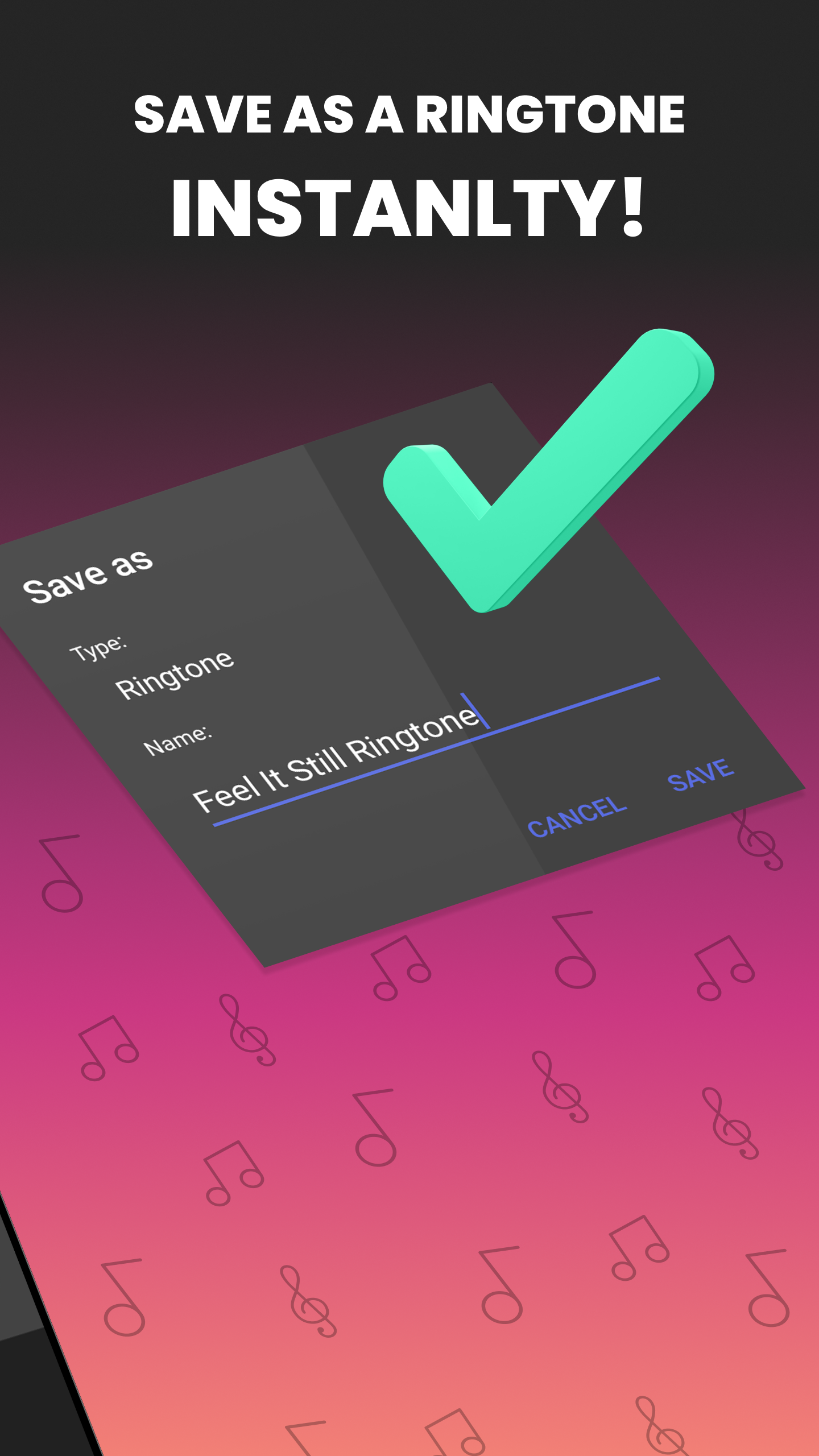 اسکرین شات 3 برنامه Music Cutter - Ringtone maker