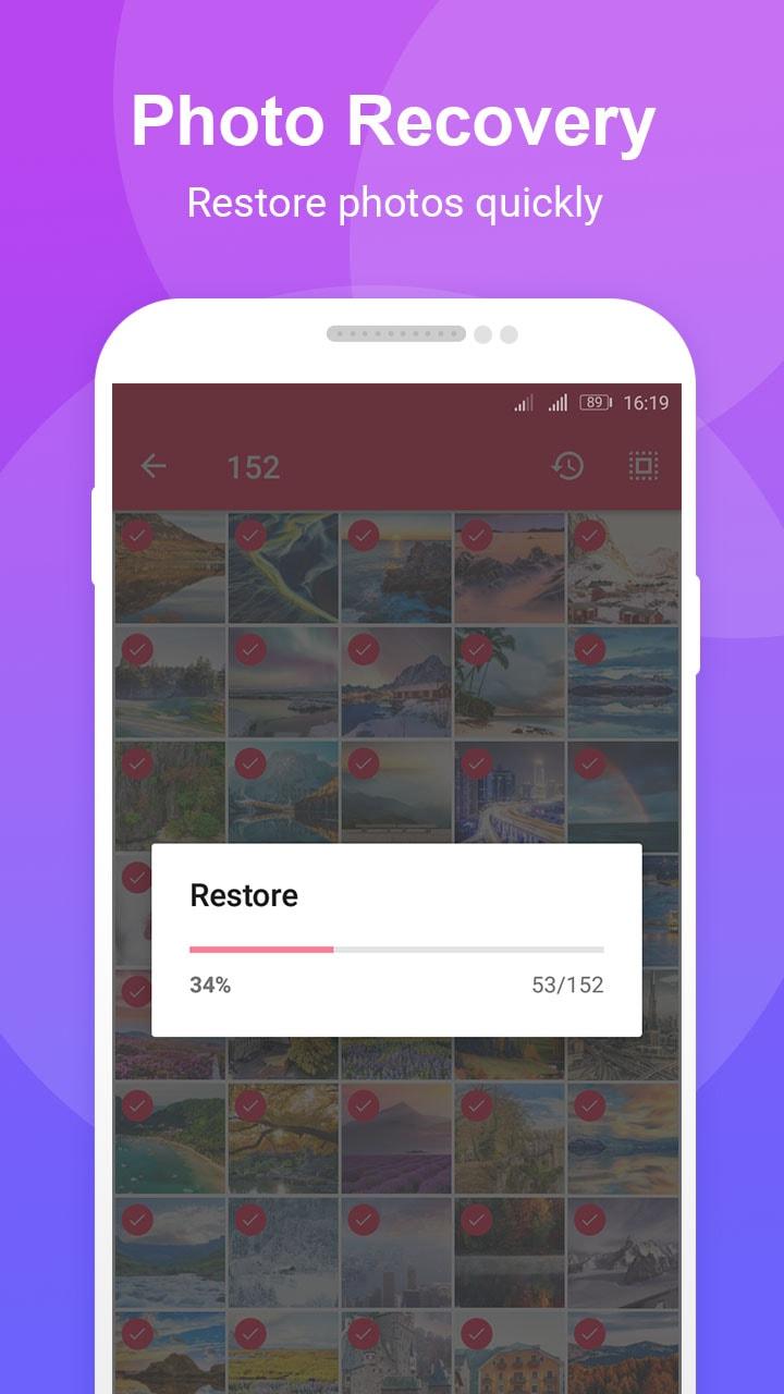 اسکرین شات 4 برنامه Photo Recovery