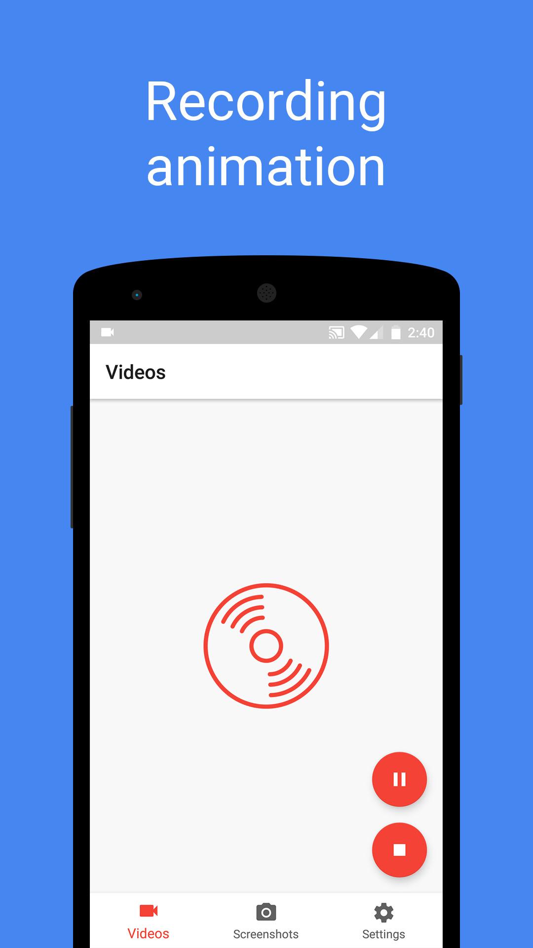اسکرین شات 5 برنامه Screen Recorder