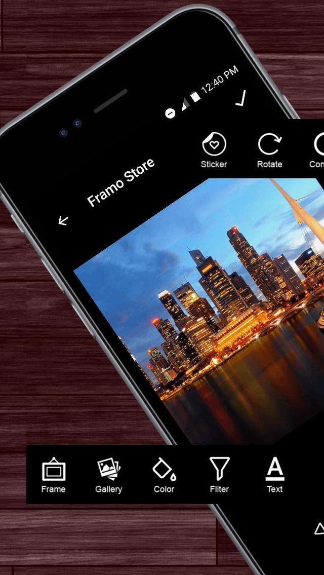 اسکرین شات 5 برنامه All Photo Frame Editor