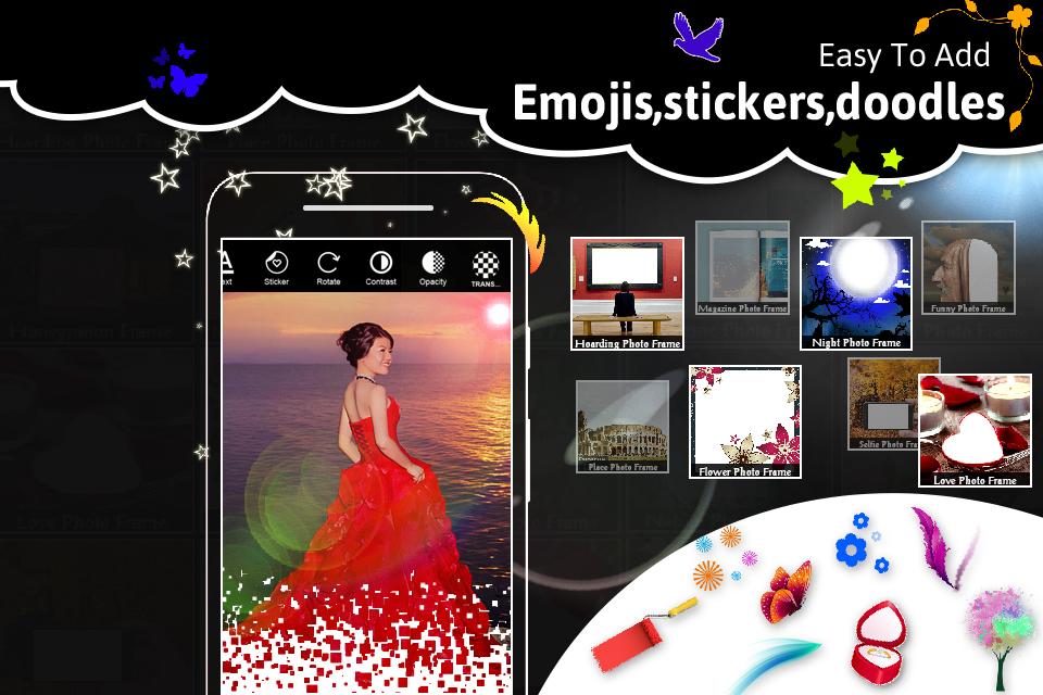 اسکرین شات 8 برنامه All Photo Frame Editor
