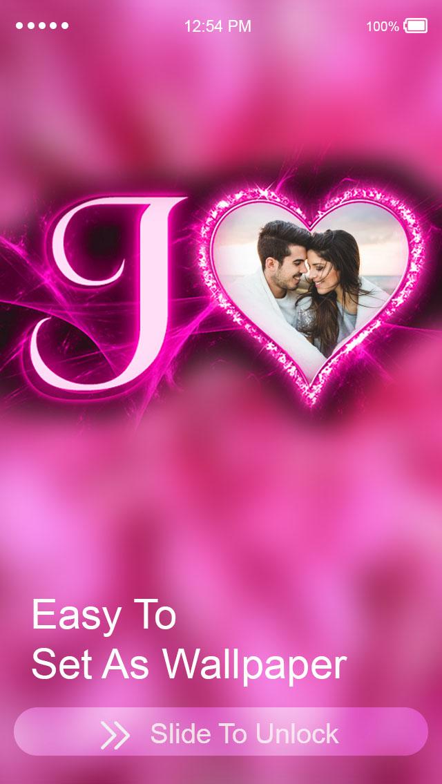 اسکرین شات 5 برنامه Lighting Text Photo Frames