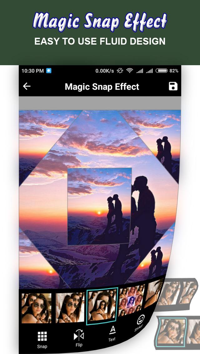 اسکرین شات 5 برنامه Crazy Mirror Photo Effect