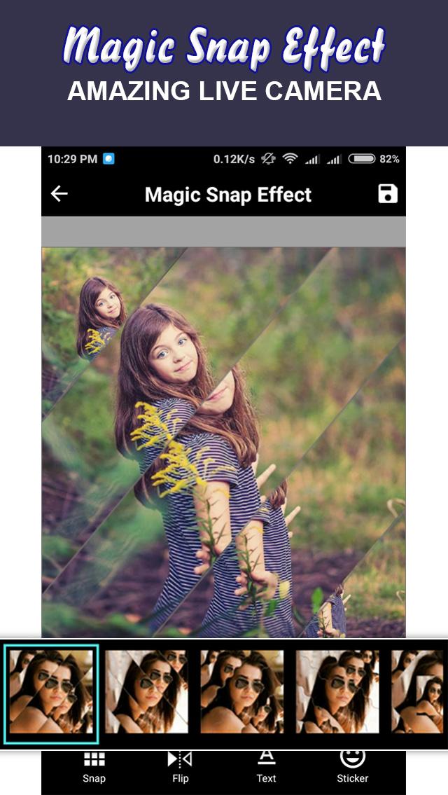 اسکرین شات 4 برنامه Crazy Mirror Photo Effect