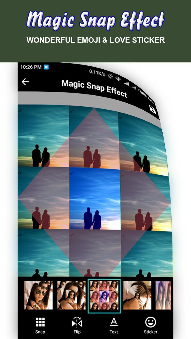 اسکرین شات 3 برنامه Crazy Mirror Photo Effect