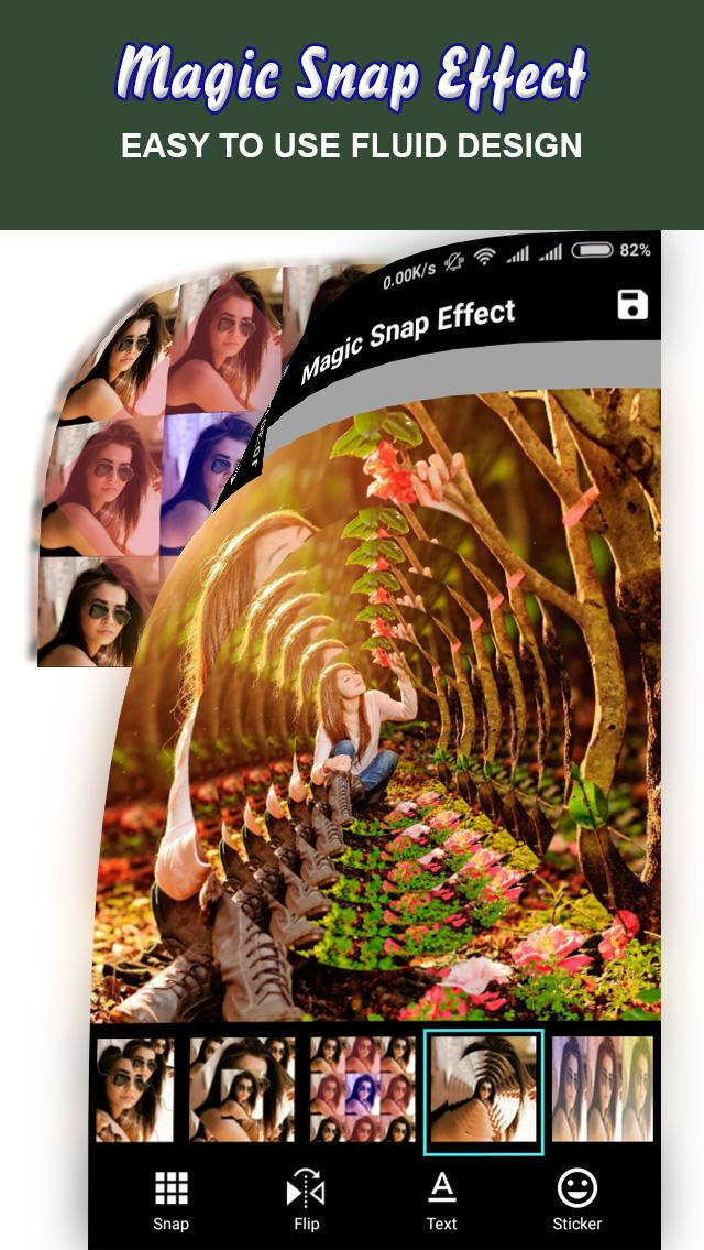 اسکرین شات 6 برنامه Crazy Mirror Photo Effect