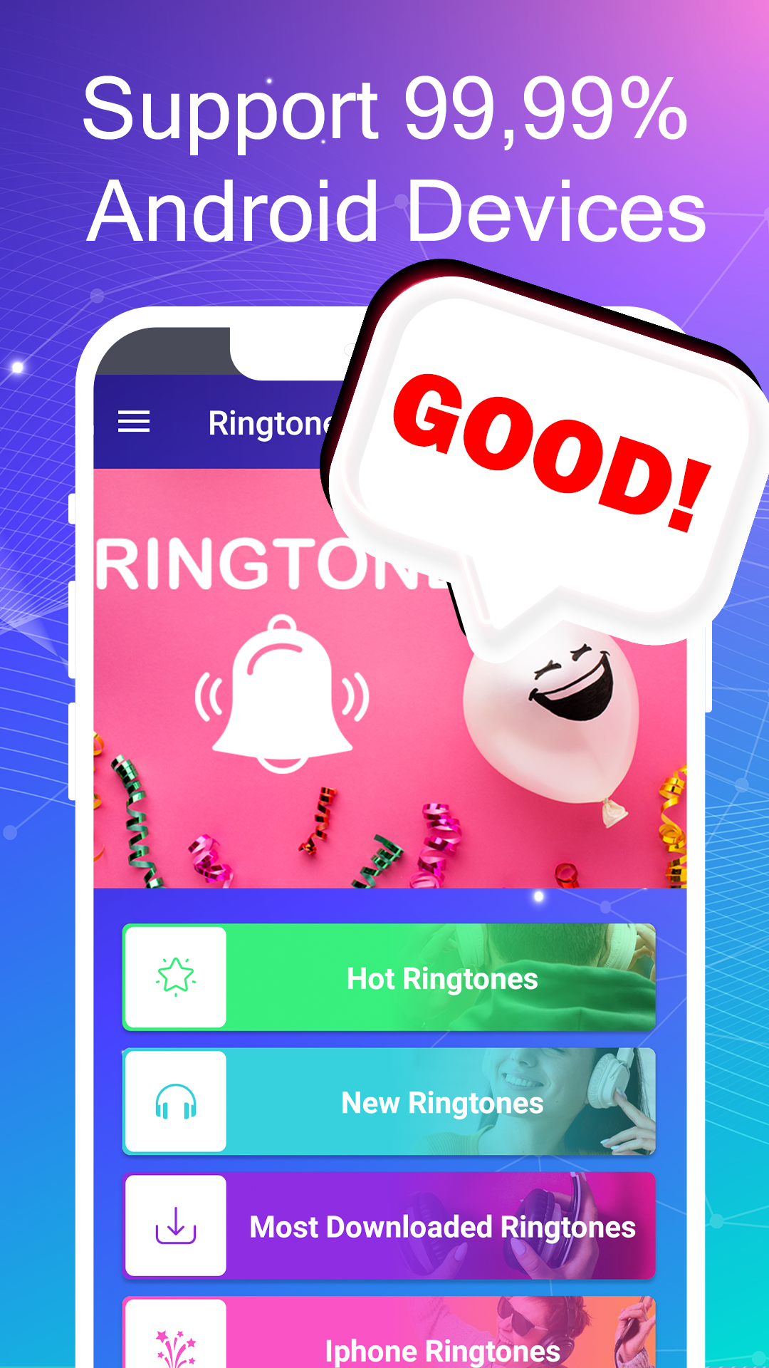 اسکرین شات 7 برنامه Ringtones For Phone