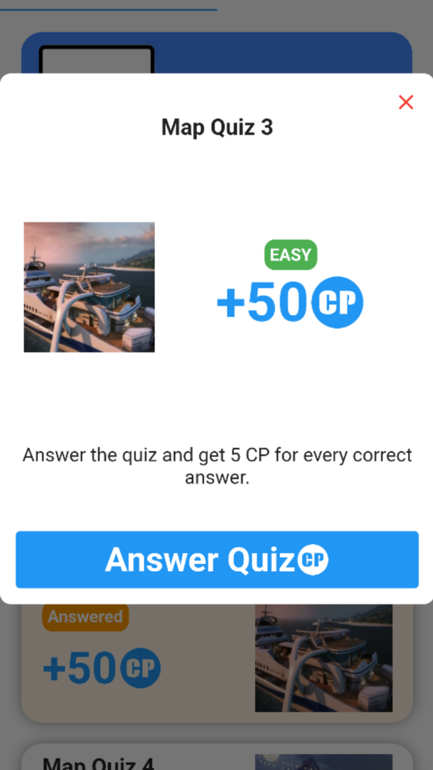 اسکرین شات 4 برنامه CP Reward Quiz
